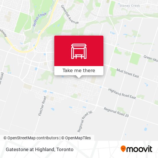 Gatestone at Highland map