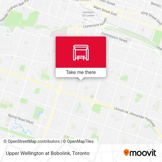 Upper Wellington at Bobolink map