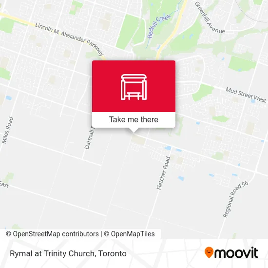 Rymal at Trinity Church map