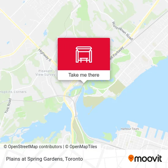 Plains at Spring Gardens map