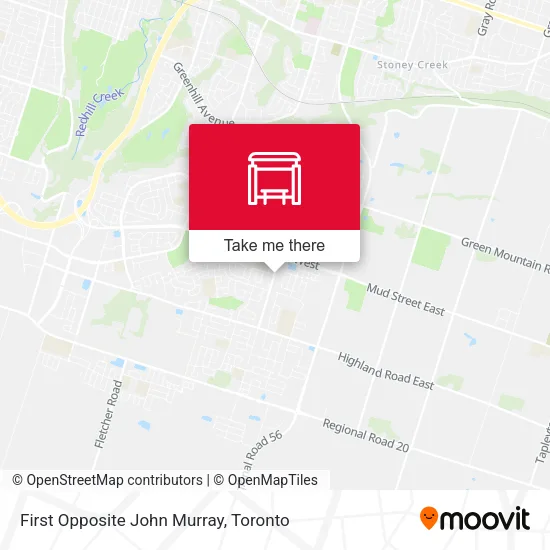 First Opposite John Murray map