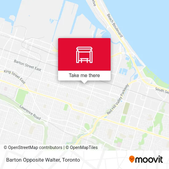 Barton Opposite Walter map
