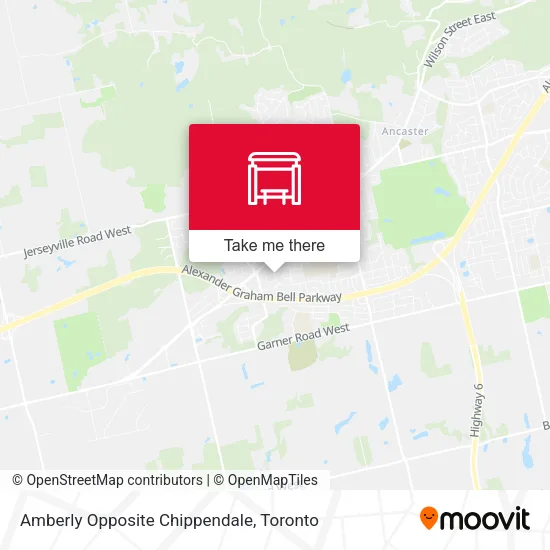 Amberly Opposite Chippendale map