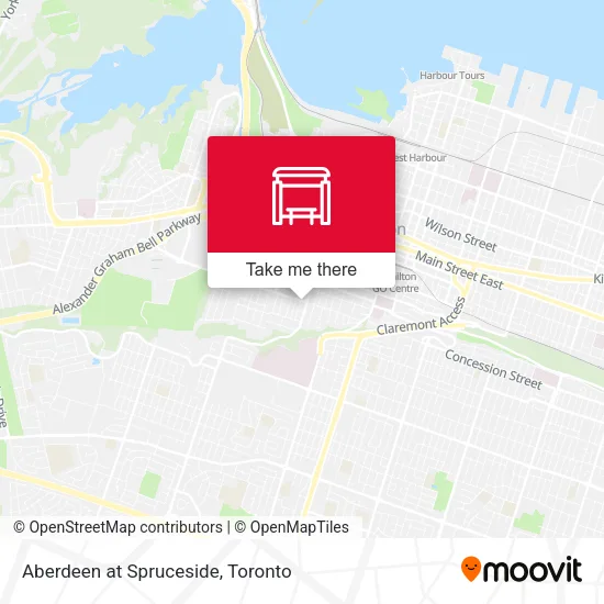 Aberdeen at Spruceside map