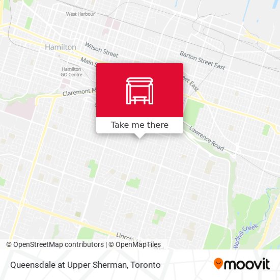 Queensdale at Upper Sherman map