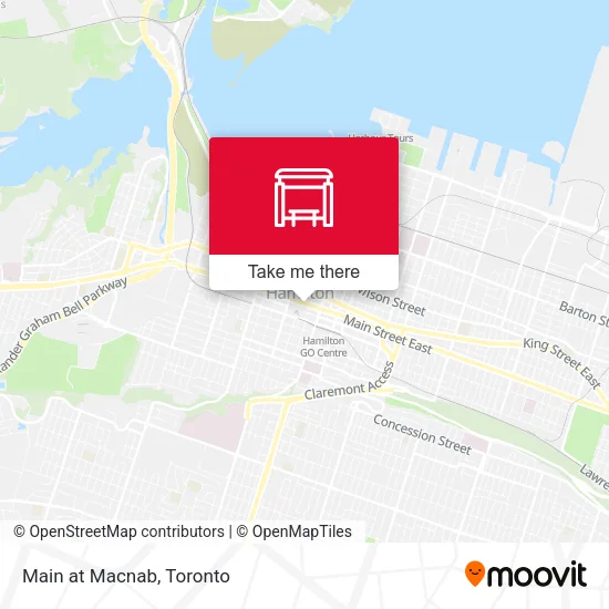 Main at Macnab map
