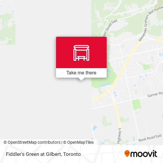 Fiddler's Green at Gilbert map