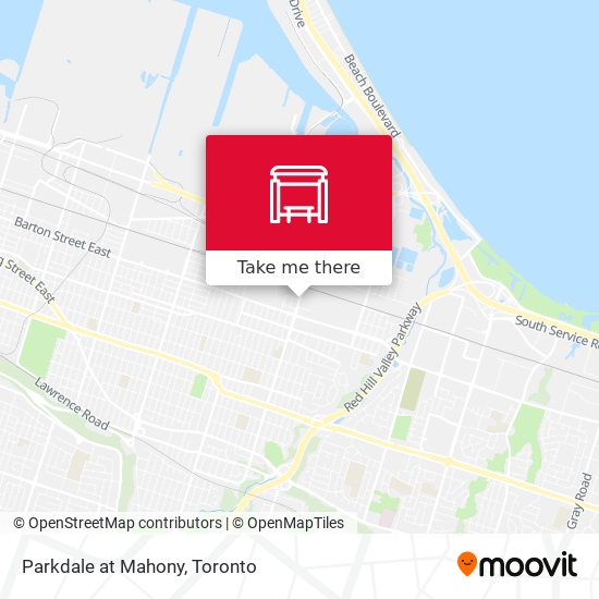 Parkdale at Mahony map