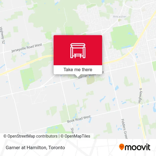 Garner at Hamilton map