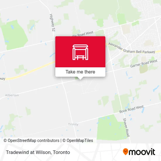Tradewind at Wilson map