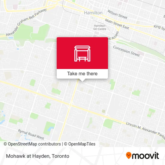 Mohawk at Hayden map