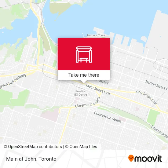 Main at John map