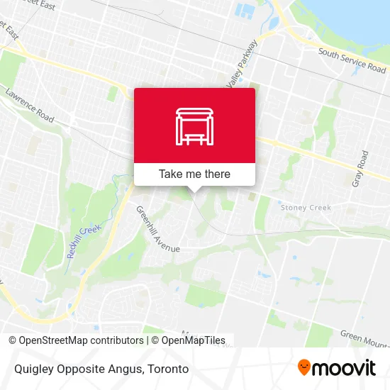 Quigley Opposite Angus map