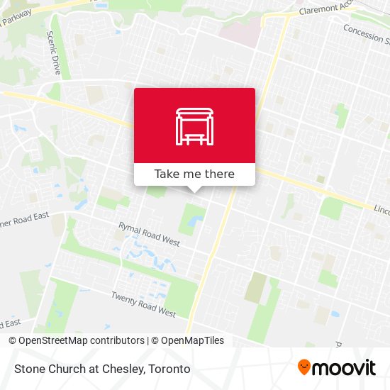 Stone Church at Chesley plan