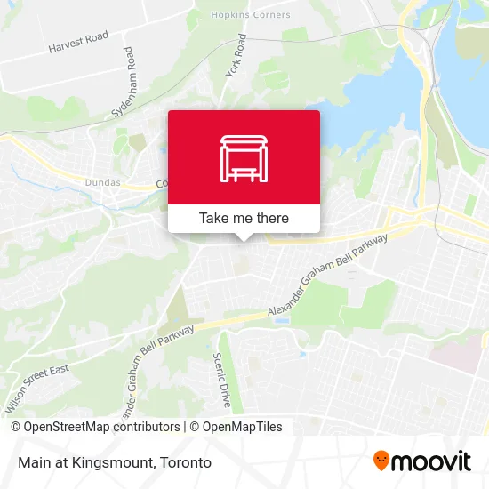 Main at Kingsmount map