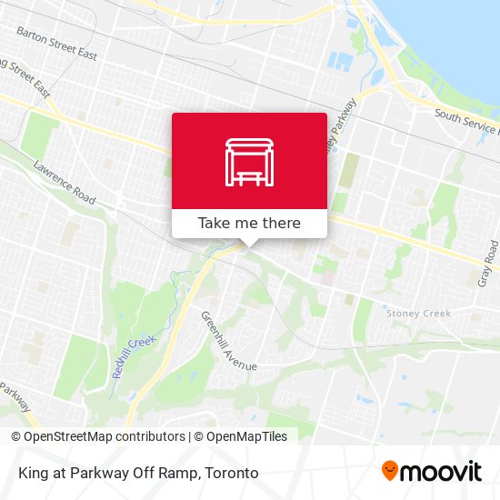 King at Parkway Off Ramp plan