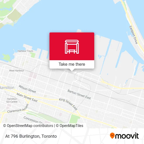 At 796 Burlington map