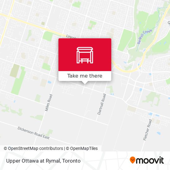 Upper Ottawa at Rymal map