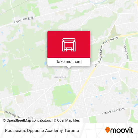 Rousseaux Opposite Academy map