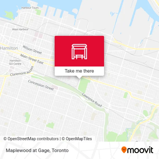 Maplewood at Gage map