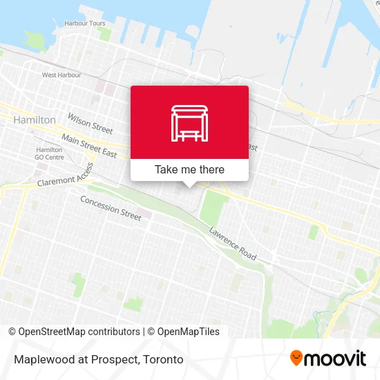 Maplewood at Prospect map