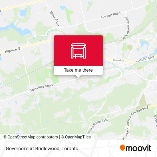 Governor's at Bridlewood map
