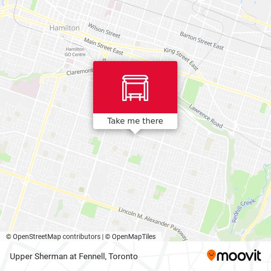 Upper Sherman at Fennell map