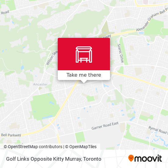 Golf Links Opposite Kitty Murray map