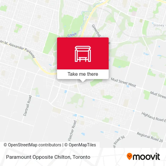 Paramount Opposite Chilton map