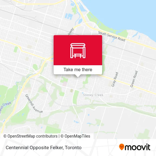 Centennial Opposite Felker map
