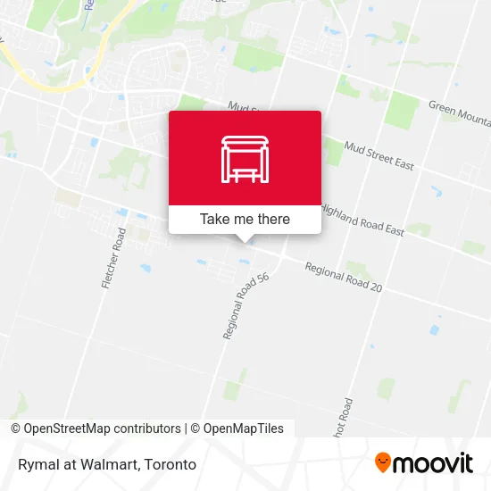 Rymal at Walmart map