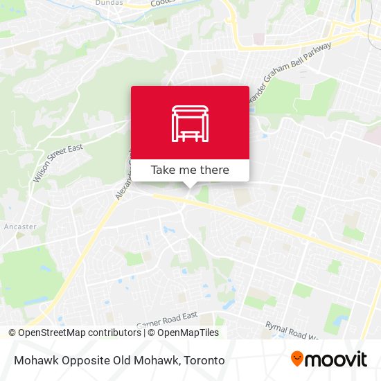 Mohawk Opposite Old Mohawk map