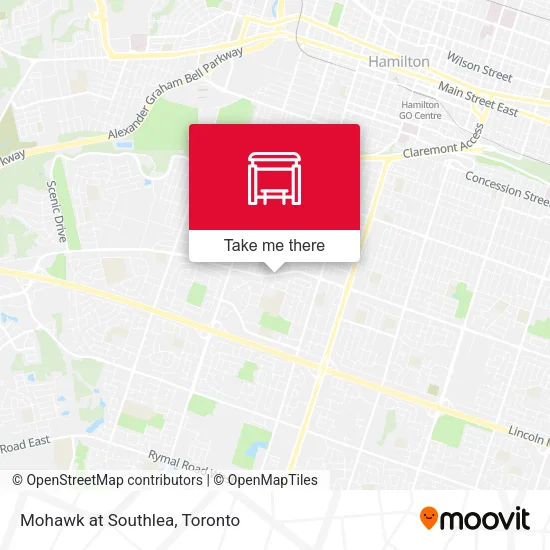Mohawk at Southlea map