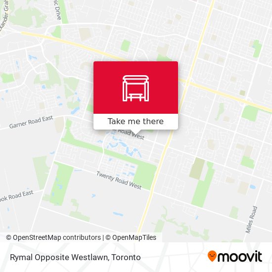 Rymal Opposite Westlawn map