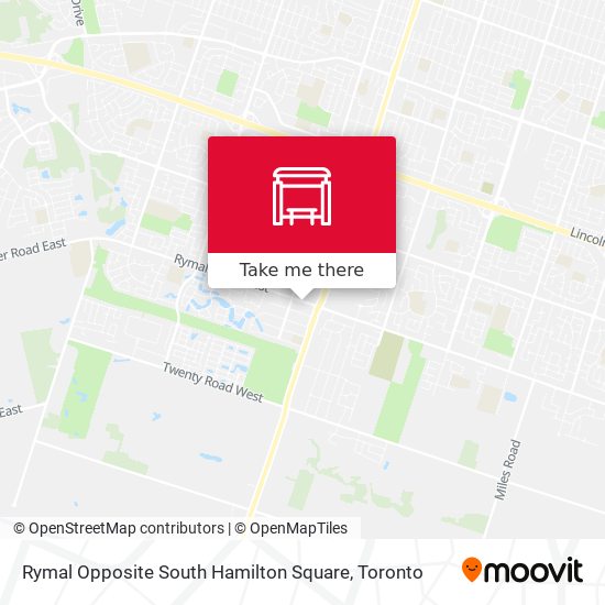 Rymal Opposite South Hamilton Square map