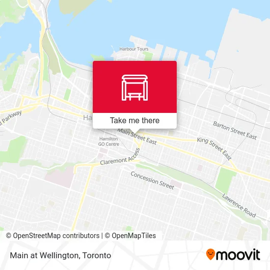 Main at Wellington map