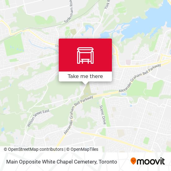 Main Opposite White Chapel Cemetery map
