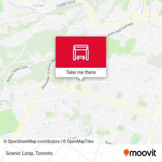 Scenic Loop map