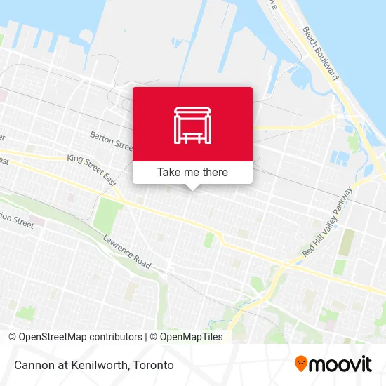 Cannon at Kenilworth map