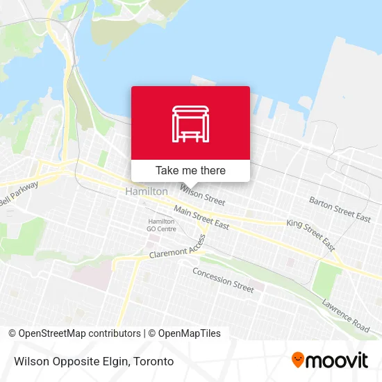Wilson Opposite Elgin map