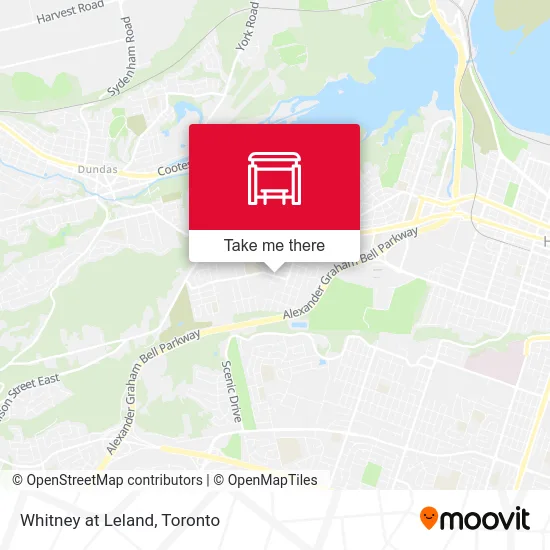 Whitney at Leland map