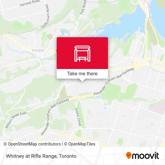 Whitney at Rifle Range map