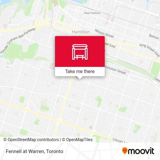 Fennell at Warren map