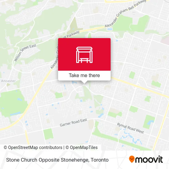 Stone Church Opposite Stonehenge map