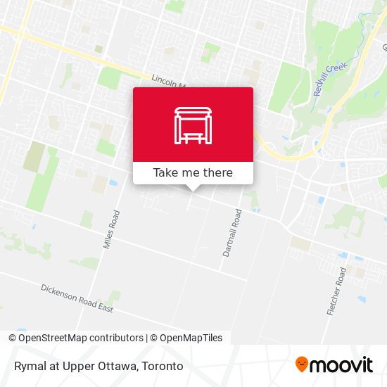 Rymal at Upper Ottawa map