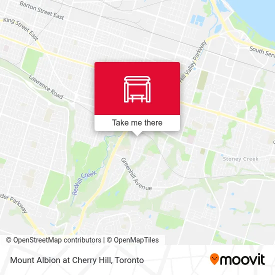 Mount Albion at Cherry Hill map