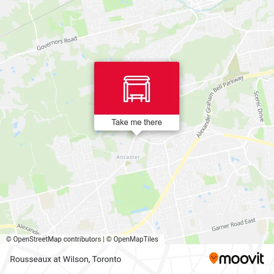 Rousseaux at Wilson map