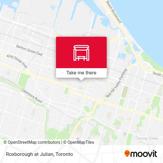 Roxborough at Julian map