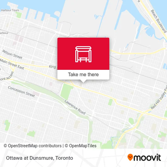 Ottawa at Dunsmure map