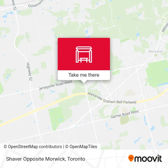 Shaver Opposite Morwick map